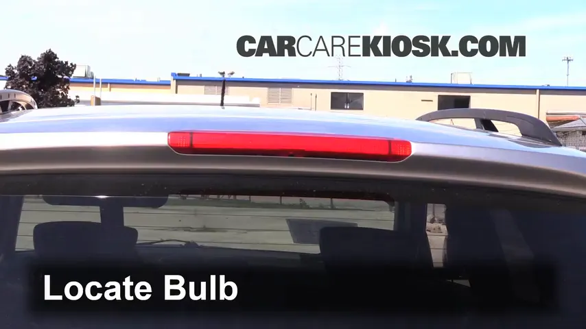 2003 Nissan Murano SE 3.5L V6 Lights Center Brake Light (replace bulb)